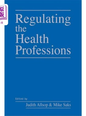 海外直订医药图书Regulating the Health Professions 规管医疗专业