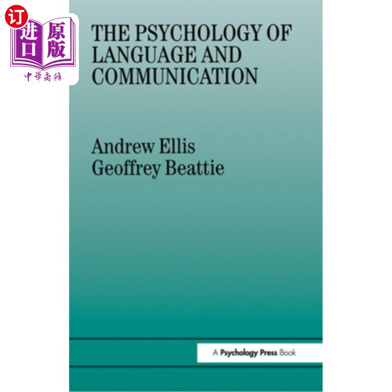 海外直订The Psychology of Language and Communication 语言与交际心理学“，