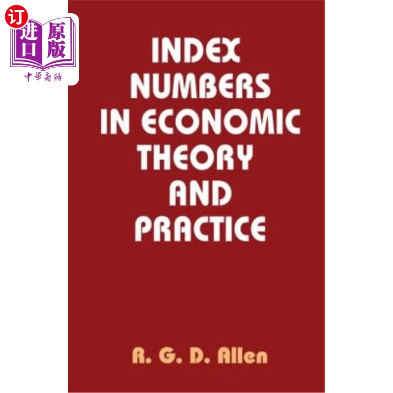 海外直订Index Numbers in Economic Theory and Practice 经济理论与实践中的指数