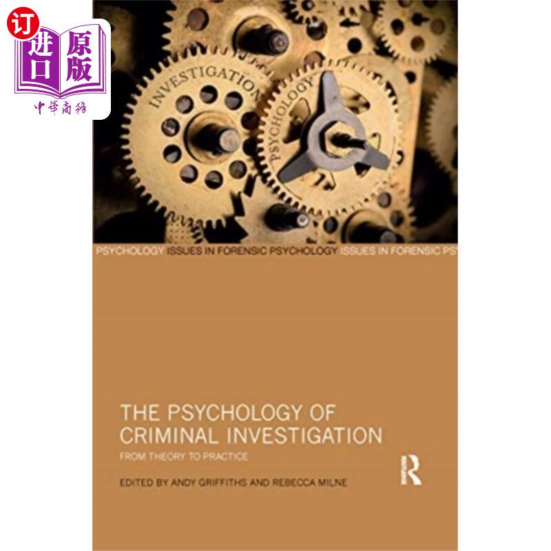 海外直订Psychology of Criminal Investigation 刑侦心理学