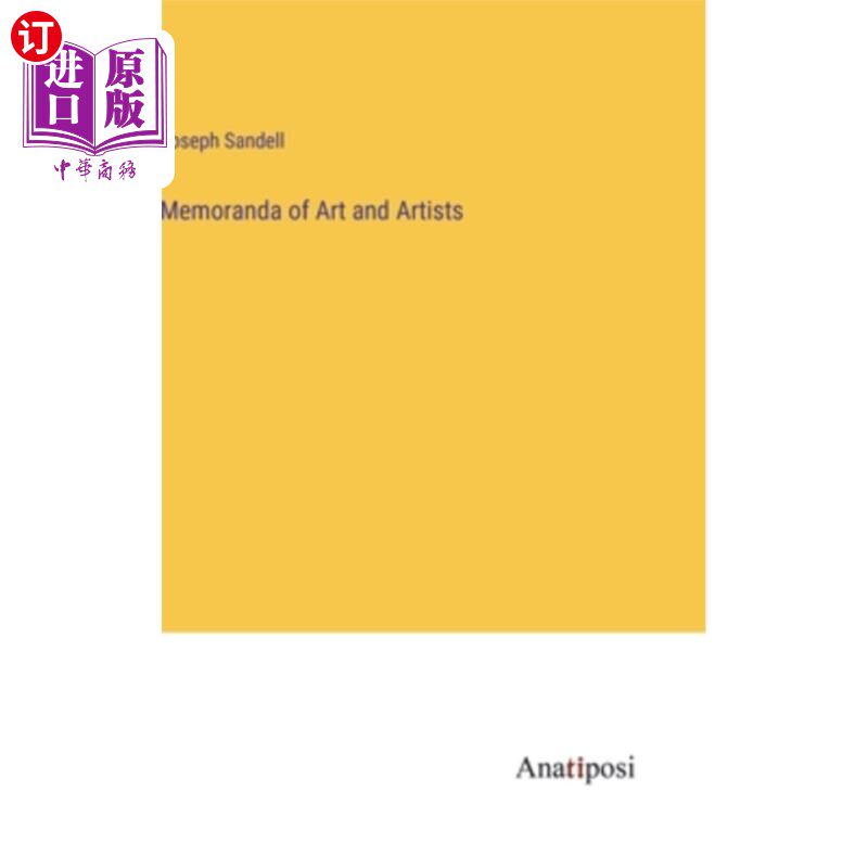 海外直订Memoranda of Art and Artists 艺术和艺术家备忘录