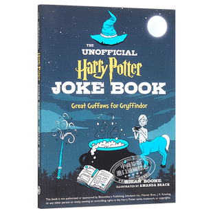 哈利波特笑话书 英文原版 幽默笑话 Unofficial Harry Potter Joke Book Boone Sky Pony Press