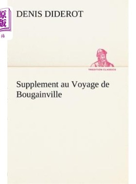海外直订法语 Supplement au Voyage de Bougainville 补充《布干维尔之旅》