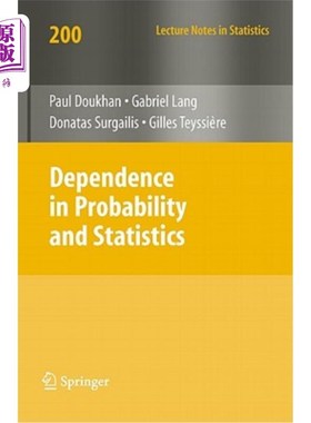 海外直订Dependence in Probability and Statistics 概率统计依赖