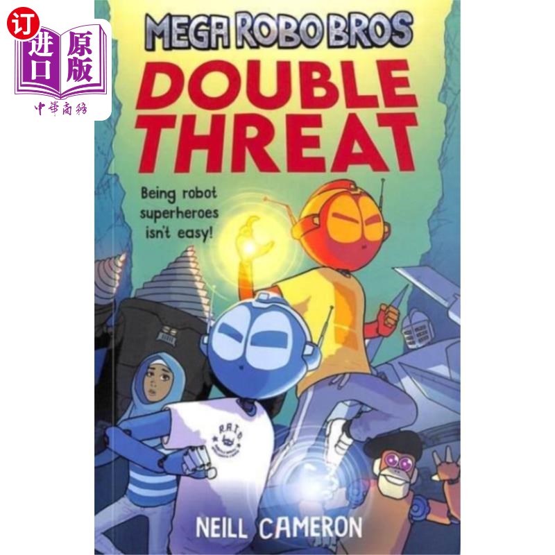 海外直订Mega Robo Bros 2: Double Threat 《超级机器人兄弟2:双重威胁