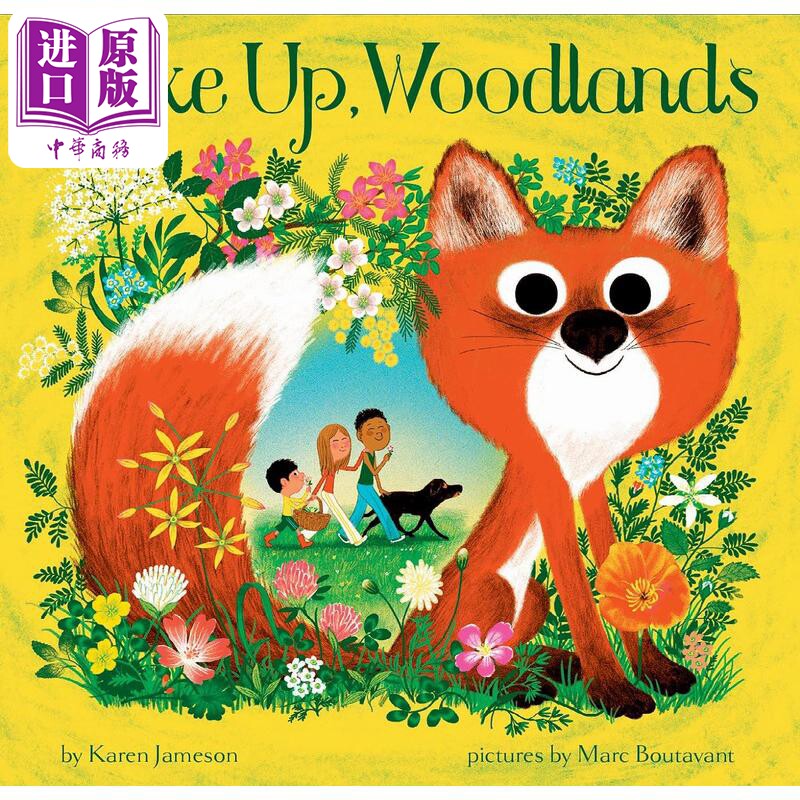 预售 早安丛林 Marc Boutavant Wake Up Woodlands英文原版 儿童绘本故事图画书 精装精品绘本 进口童书4-8岁 插图精美【中商原版?