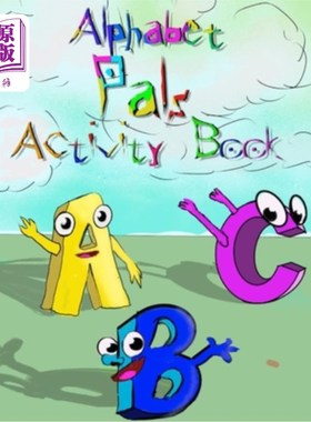 海外直订Alphabet Pals Activity Book 字母表伙伴活动手册