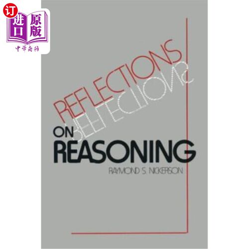 海外直订Reflections on Reasoning 关于推理的思考