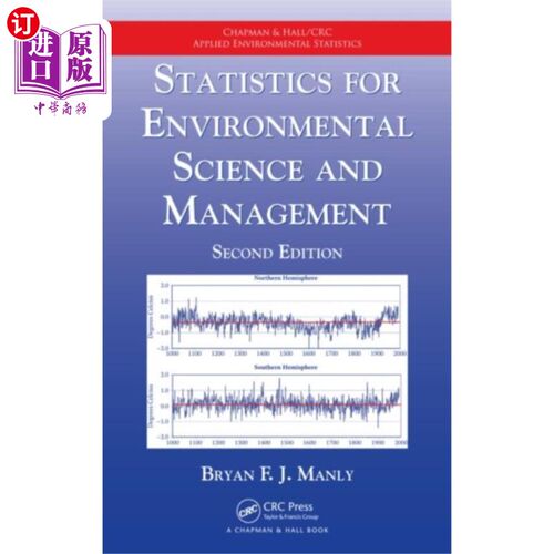 海外直订Statistics for Environmental Science and Managem... 环境科学与管理统计学“，