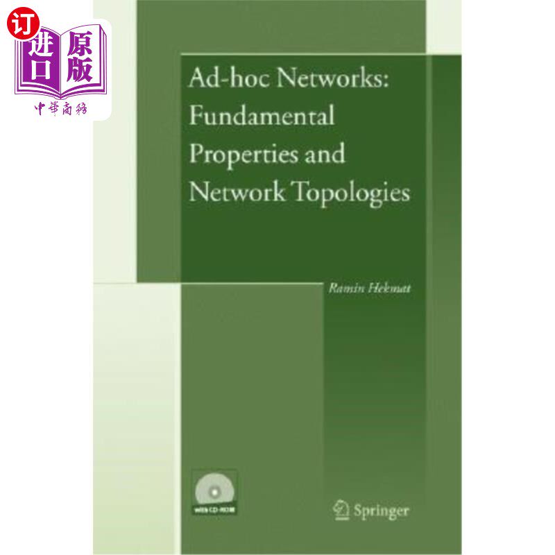 海外直订Ad-Hoc Networks: Fundamental Properties and Network Topologies 即席：基本特性和拓扑