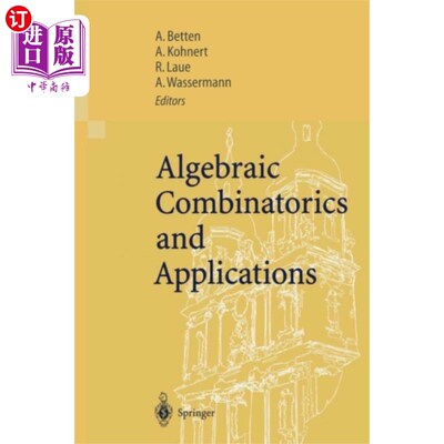 海外直订Algebraic Combinatorics and Applications 代数组合学及其应用