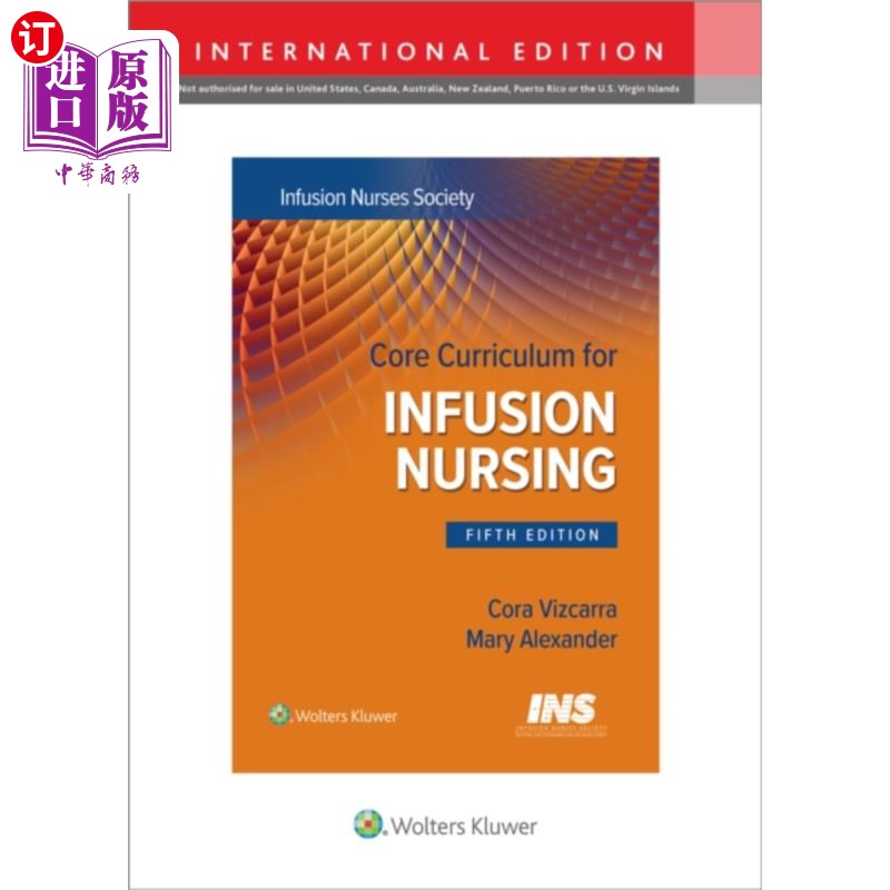 海外直订医药图书Core Curriculum for Infusion Nursing 输液护理核心课程
