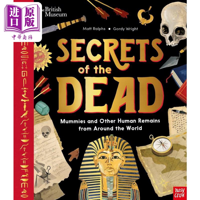 木乃伊的秘密Secrets of the Dead 英文原版 儿童科普绘本 知识百科图书 精装 进口儿童读物【中商原版】