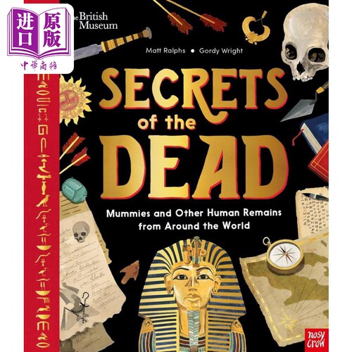 木乃伊的秘密Secrets of the Dead 英文原版 儿童科普绘本 知识百科图书 精装 进口儿童读物【中商原版】