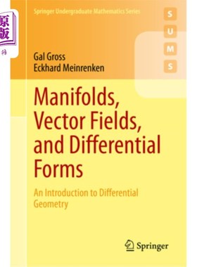 海外直订Manifolds, Vector Fields, and Differential Forms: An Introduction to Differentia 流形、向量场与微分形式:微