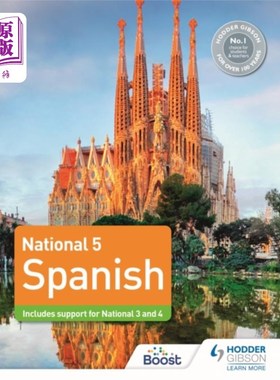 海外直订National 5 Spanish: Includes support for Nationa... 西班牙语国家5:包括支持国家3和4