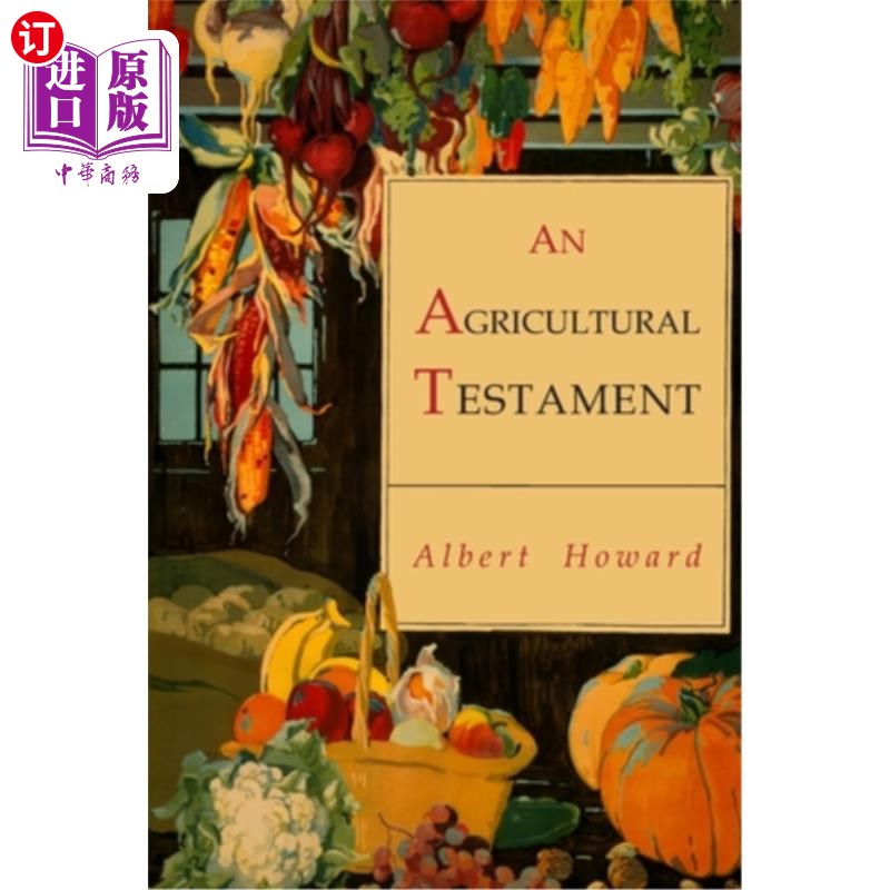 海外直订An Agricultural Testament 农业遗嘱