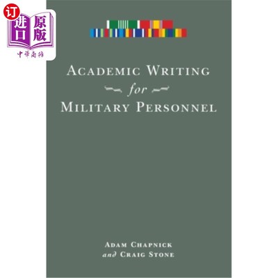 海外直订Academic Writing for Military Personnel 军事人员学术写作