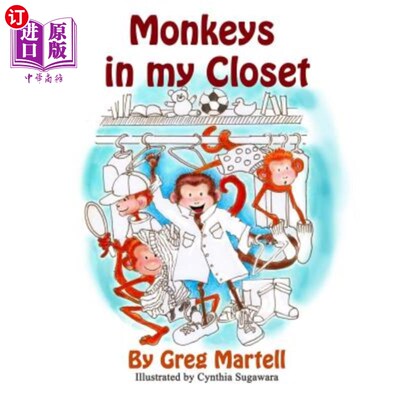 海外直订Monkeys in my Closet 我衣柜里的猴子