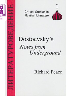 海外直订Dostoevsky's Notes from Underground 陀思妥耶夫斯基的地下笔记