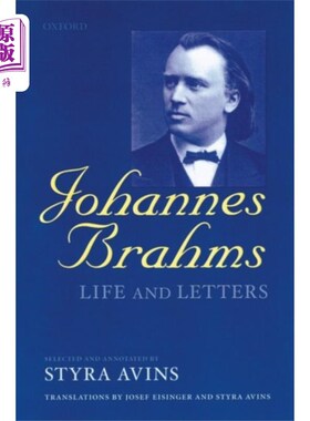 海外直订Johannes Brahms 约翰·勃拉姆斯