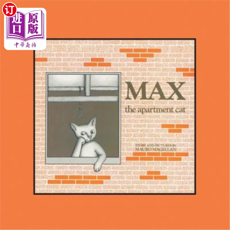 海外直订Max the Apartment Cat 公寓猫麦克斯