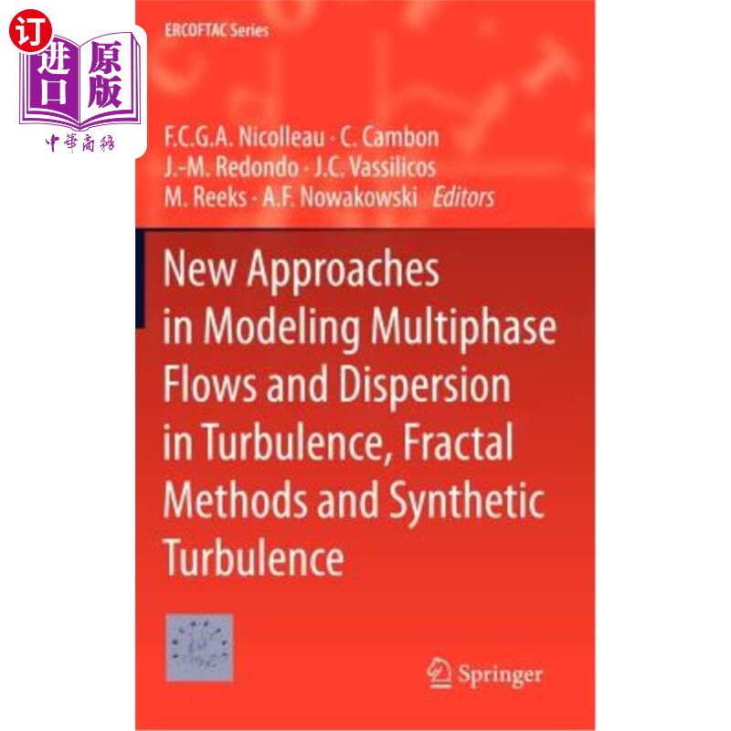 海外直订New Approaches in Modeling Multiphase Flows and Dispersion in Turbulence, Fracta 湍流中多相流和弥散的建模新