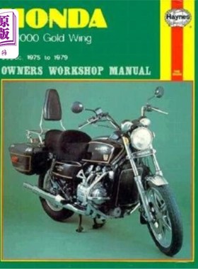 海外直订Honda Gl1000 Gold Wing Owners Workshop Manual, No. M309: 1975-1979 本田Gl1000金翼车主维修手册，编号M309:197
