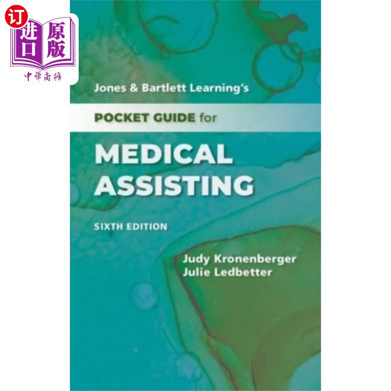 海外直订Jones & Bartlett Learning's Pocket Guide for Med... 琼斯和巴特利特学习医疗辅助袖珍指南