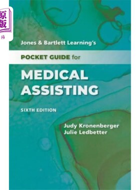 海外直订Jones & Bartlett Learning's Pocket Guide for Med... 琼斯和巴特利特学习医疗辅助袖珍指南