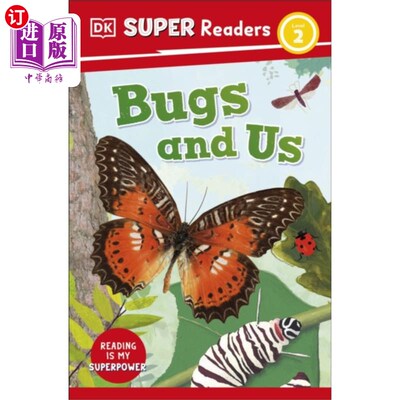 海外直订DK Super Readers Level 2 Bugs and Us DK超级读者2级bug和我们