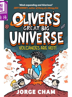 奥利弗的伟大宇宙2 火山很热 平装 Olivers Great Big Universe2 Volcanoes are Hot 英文原版 Jorge Cham【中商原版】