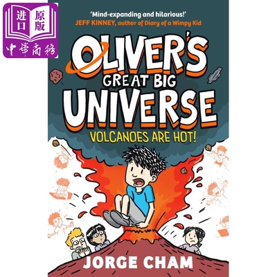 奥利弗的伟大宇宙2 火山很热 平装 Olivers Great Big Universe2 Volcanoes are Hot 英文原版 Jorge Cham【中商原版】