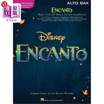 海外直订Encanto for Alto Sax: Instrumental Play-Along 为中音萨克斯而作的安坎托:乐器伴奏