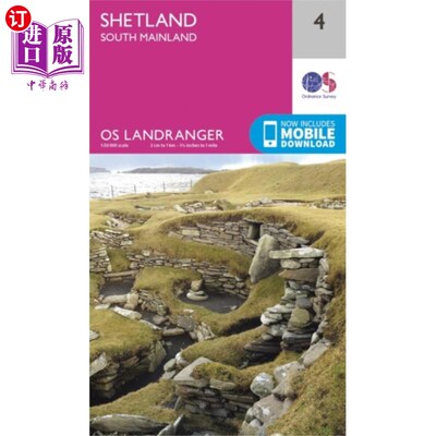 海外直订Shetland - South Mainland 设得兰群岛-南大陆