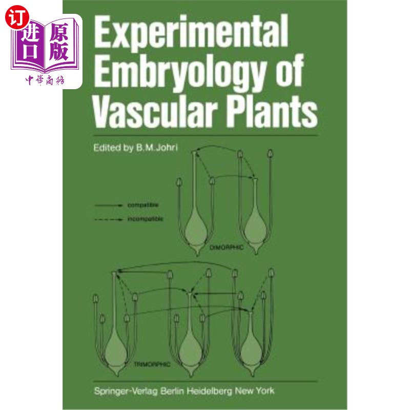海外直订Experimental Embryology of Vascular Plants 维管植物实验胚胎学