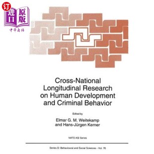 Behavior 跨 Research Development and Human Longitudinal 关于人类发展和犯罪行为 海外直订Cross Criminal National