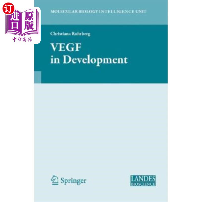 海外直订医药图书Vegf in Development Vegf在发育中的作用