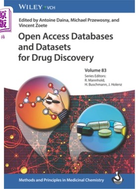 海外直订医药图书Open Access Databases and Datasets for Drug Discovery 开放存取数据库和数据集的药物发现