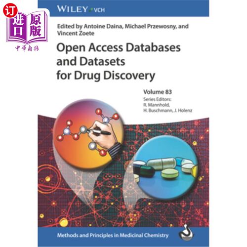 海外直订医药图书Open Access Databases and Datasets for Drug Discovery 开放存取数据库和数据集的药物发现