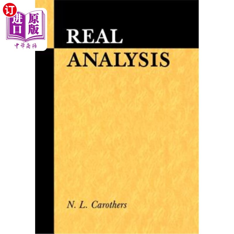 海外直订Real Analysis 实分析