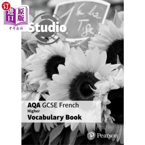 海外直订Studio AQA GCSE French Higher Vocab Book (pack o... 工作室AQA GCSE法语高级词汇书（8包）