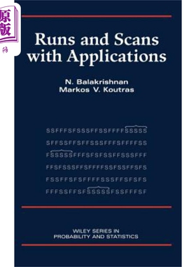 现货 使用应用程序运行与扫描 Runs And Scans With Applications 英文原版 N. Balakrishnan 中商原版