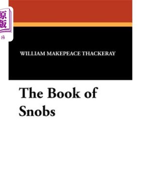 海外直订The Book of Snobs 势利人脸谱