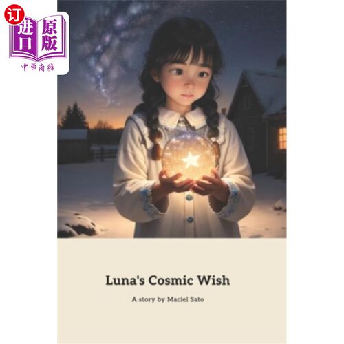 海外直订Luna's Cosmic Wish: A Magical Journey Through the Cosmos 露娜的宇宙愿望：穿越宇宙的魔法之旅