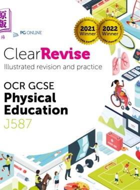海外直订ClearRevise OCR GCSE Physical Education J587 明确OCR GCSE体育教育J587
