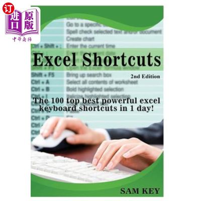 海外直订Excel Shortcuts Excel快捷方式