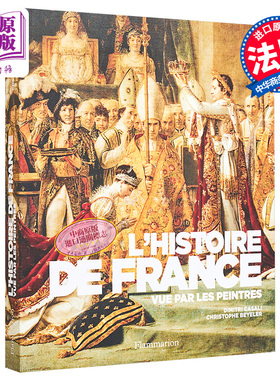 画家眼中的法国历史 L’Histoire de France Vue par les Peintres 法文原版 Dimitri Casali Christophe Beyeler【中商原版?