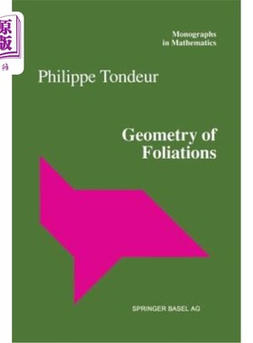 海外直订Geometry of Foliations 叶理几何学