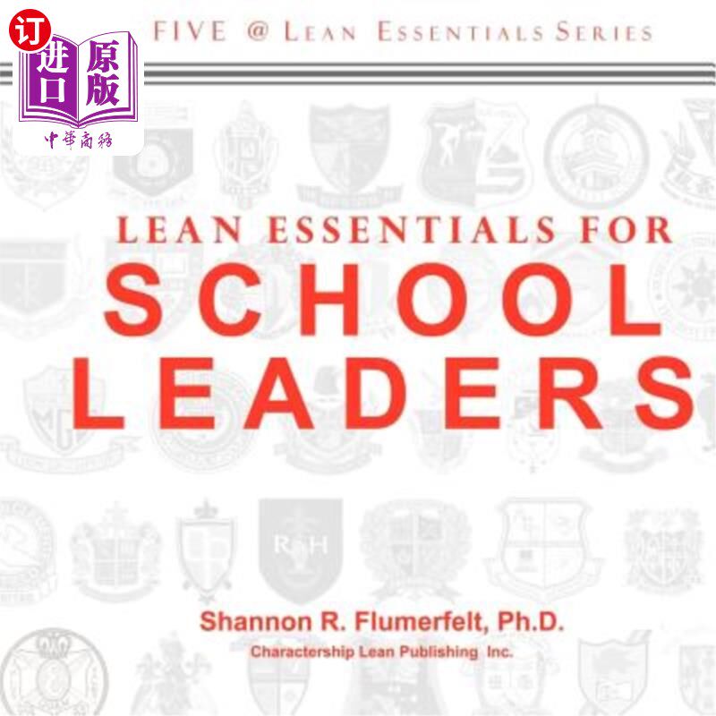 海外直订Lean Essentials for School Leaders 学校领导精干必备